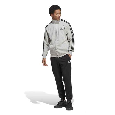 adidas trainingsanzug herren schwarz grau|Adidas trainingsanzug herren baumwolle.